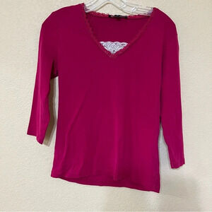 Jones New York quarter sleeve size Medium shirt top